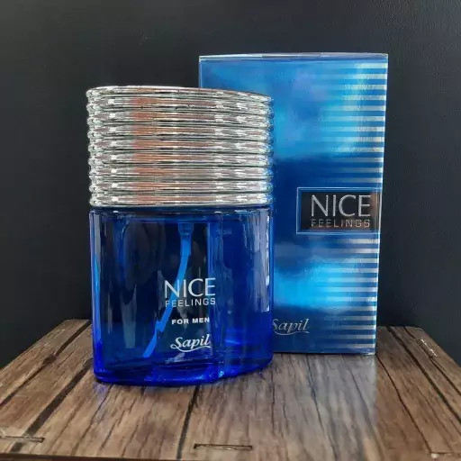 عطر ادکلن نایس فیلینگز آبی اصلی و اورجینال ساپیل SAPIL NICE FEELINGS