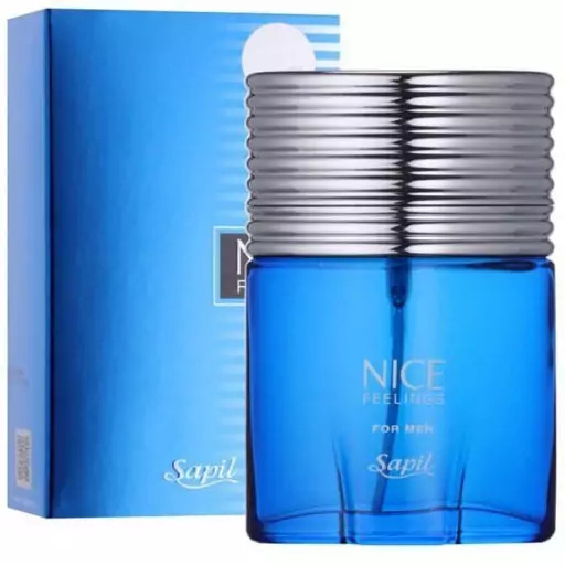 عطر ادکلن نایس فیلینگز آبی اصلی و اورجینال ساپیل SAPIL NICE FEELINGS