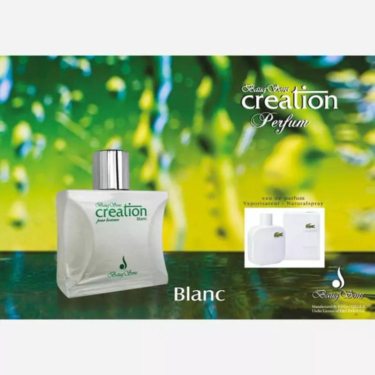 ادکلن کریشن بلانک Creation Blanc حجم 100 میلی لیتر