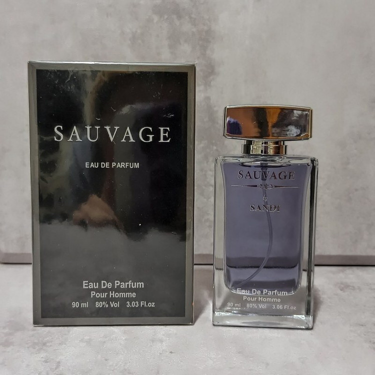 ادوپرفیوم مردانه سندی ساواج SAUVAGE حجم 90 میلی لیتر