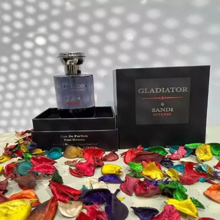 ادکلن گلادیاتور اینتنس شرکت سندی رایحه عطر باکارات رژ ادوپرفیوم 80 میل