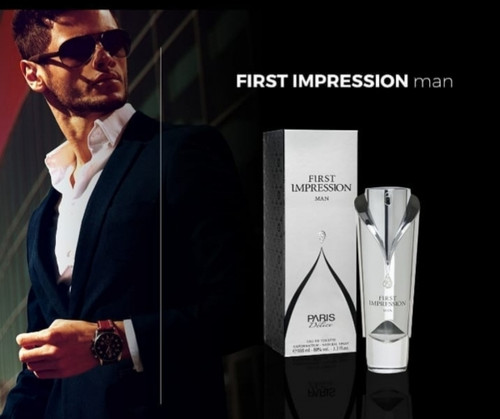 عطر ادکلن مردانه فرست ایمپرژن اصلی و اورجینال پاریس دلیس فرانسه PARIS DELICE FIRST IMPRESSION