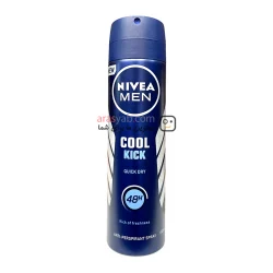 اسپری زیربغل مردانه نیوا Nivea men مدل Cool Kick حجم 150 میلی