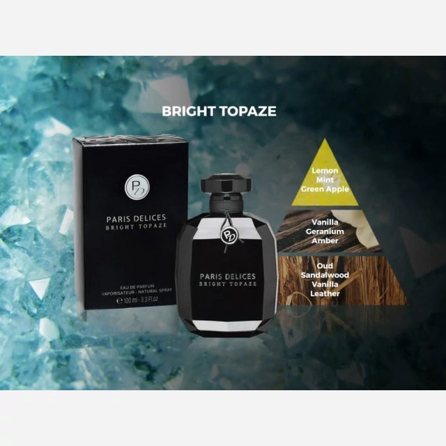 عطر ادکلن برایت توپاز پاریس دلیس فرانسه PARIS DELICE BRIGHT TOPAZ