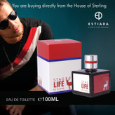 ادکلن مردانه استیارا مدل استیج لایف 100 میلی لیتر