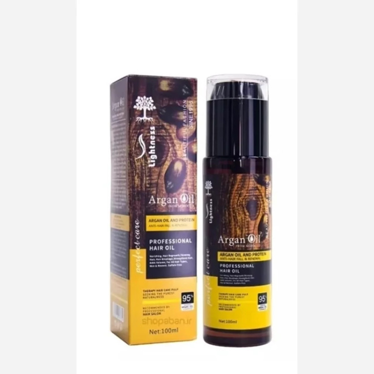 روغن آرگان لایتنس شیشه ایجدید