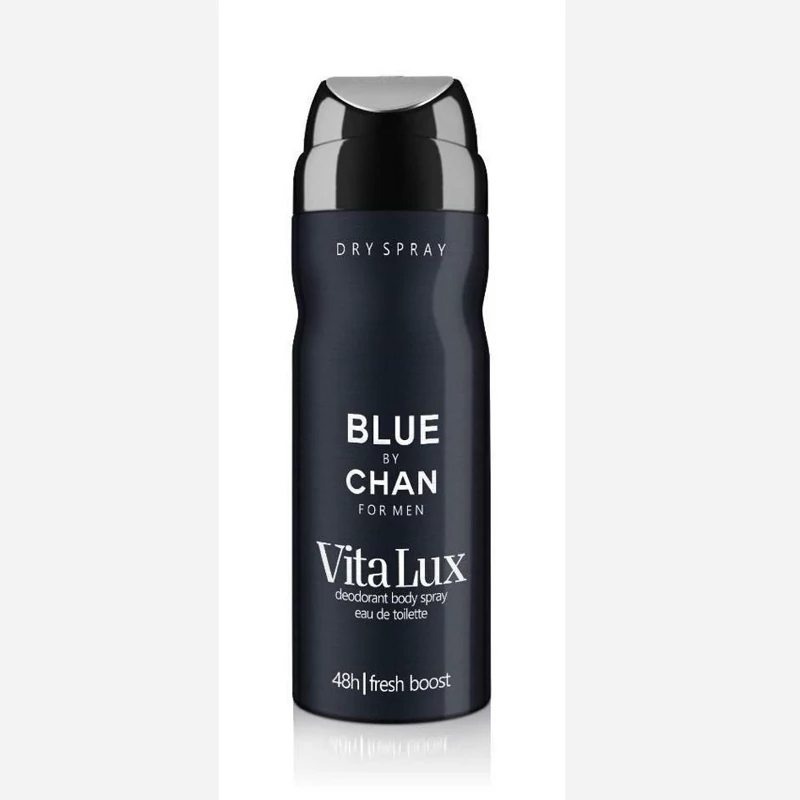 اسپری خوشبوکننده بدن آقایان ویتالوکس chanble blue حجم 200 میل