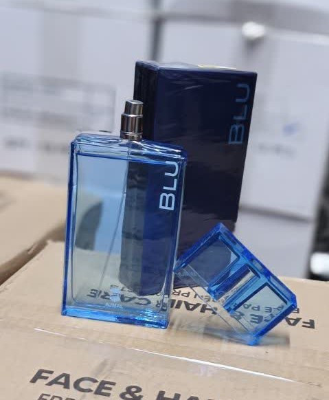 عطر ادکلن مردانه بلو اجمل اصلی و اورجینال شرکت اجمل AJMAL BLU