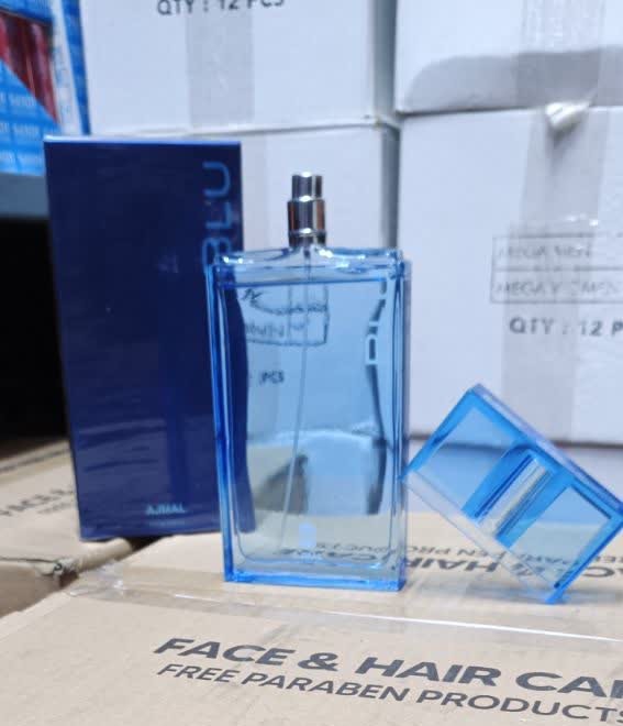 عطر ادکلن مردانه بلو اجمل اصلی و اورجینال شرکت اجمل AJMAL BLU