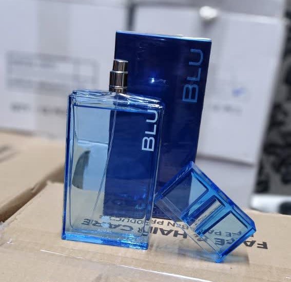 عطر ادکلن مردانه بلو اجمل اصلی و اورجینال شرکت اجمل AJMAL BLU