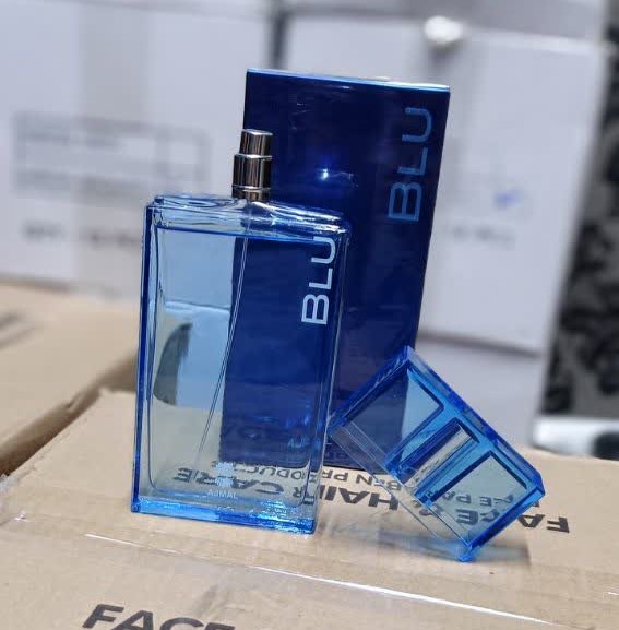 عطر ادکلن مردانه بلو اجمل اصلی و اورجینال شرکت اجمل AJMAL BLU