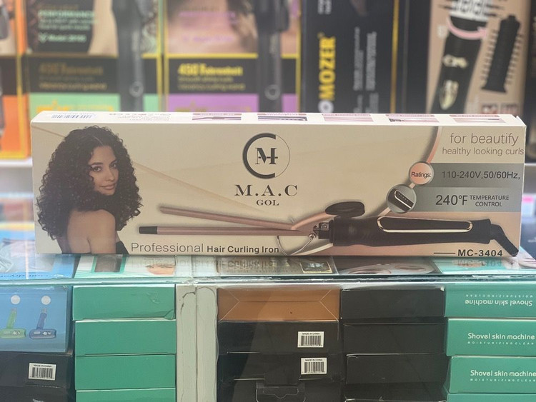 فر کننده مو حرفهای M.A.C GOL مدل MC-3404 با قابلیت تنظیم دما