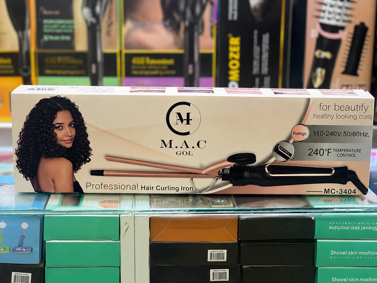 فر کننده مو حرفهای M.A.C GOL مدل MC-3404 با قابلیت تنظیم دما