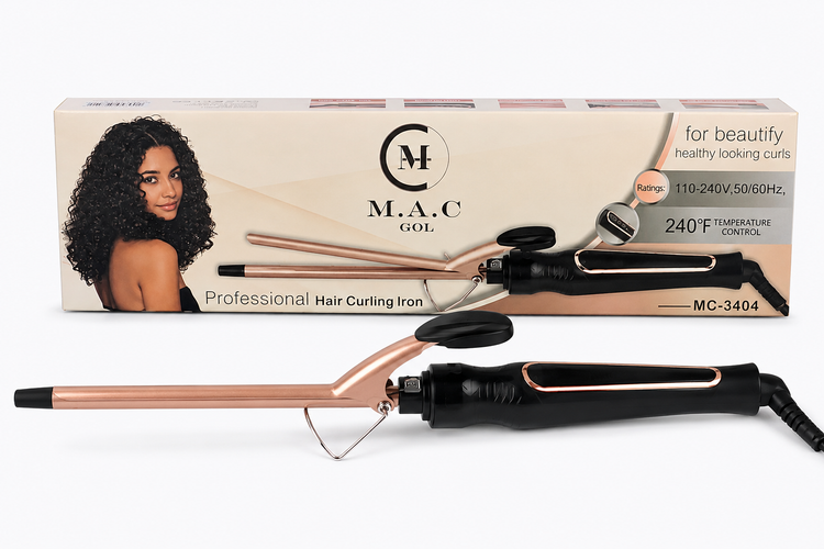 فر کننده مو حرفهای M.A.C GOL مدل MC-3404 با قابلیت تنظیم دما