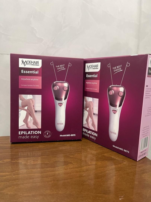 اپیلاتور برقی MOEHAIR مدل MO-9075 مناسب اصلاح و حذف موهای زائد بدن