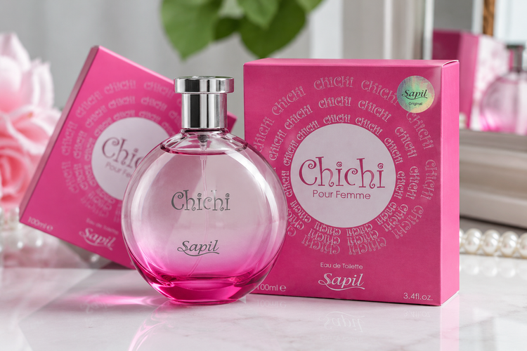 عطر ادکلن چی چی صورتی اصلی و اورجینال ساپیل SAPIL CHICHI
