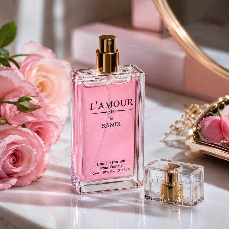 عطر زنانه L'AMOUR by SANDI ادو پرفیوم 90 میلیلیتر