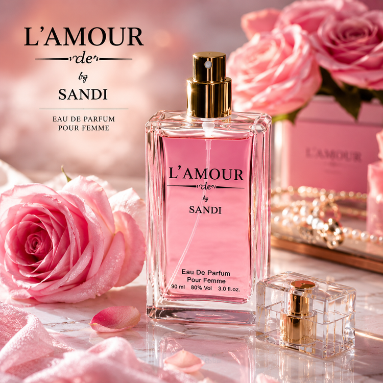 عطر زنانه L'AMOUR by SANDI ادو پرفیوم 90 میلیلیتر