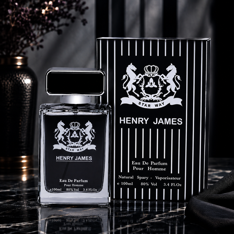 ادو پرفیوم مردانه استار وی مدل HENRY JAMES حجم 100 میلی لیتر