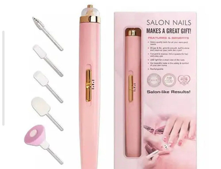 سوهان و مانیکور برقی ناخن مدل Salon Nails