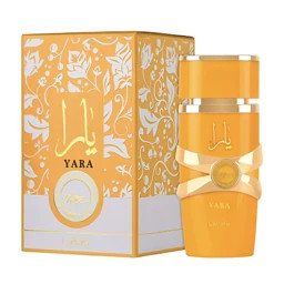عطر یارا. زرد زنانه لطافه مدل یارا توس با رایحه خنک حجم 100 میلیلیتر
