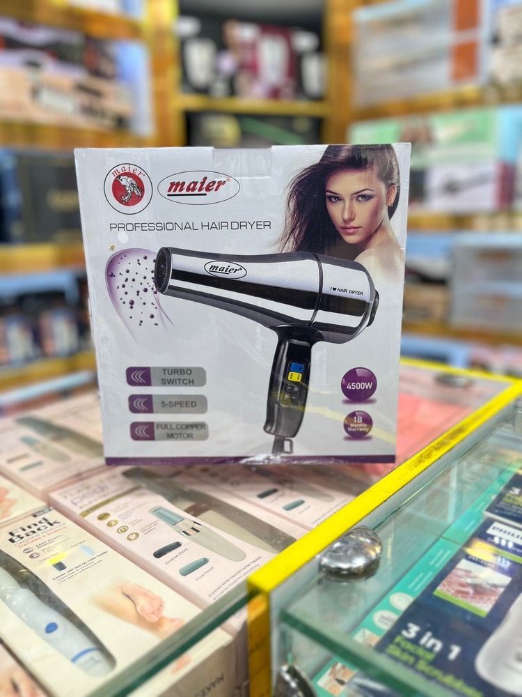 سشوار مایر 4500 وات مدل Professional Hair Dryer با موتور مسی
