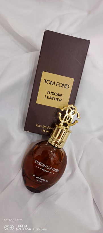 ادوپرفیوم مردانه توسکان لدر مدل Tuscan Leather حجم 35 میل | رایحه چرمی و لوکس + ارسال رايگان+