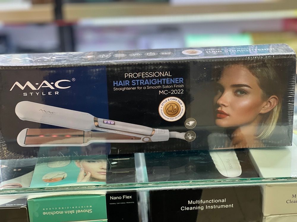 اتو مو حرفه‌ای MAC Styler مدل MC-2022 | صاف‌کننده مو با طراحی حرفه‌ای