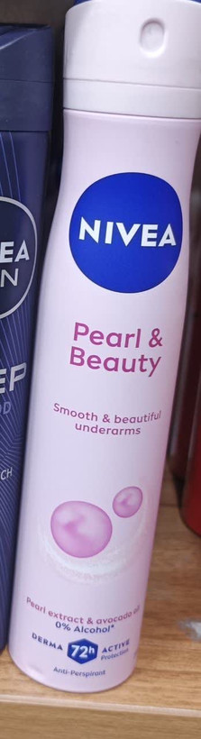 اسپری ضد تعریق زنانه نیوآ NIVEA مدل Pearl & Beauty با محافظت ۷۲ ساعته