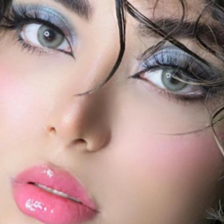 لنز فصلی دهب خاکی Khaki رنگ سبز طوسی