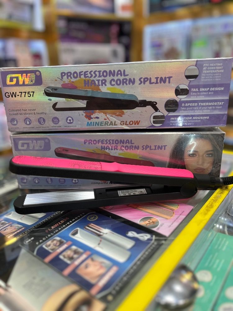 دستگاه ویو مو حرفه‌ای GW مدل GW-7757 با قابلیت تنظیم دما در ۵ سطح