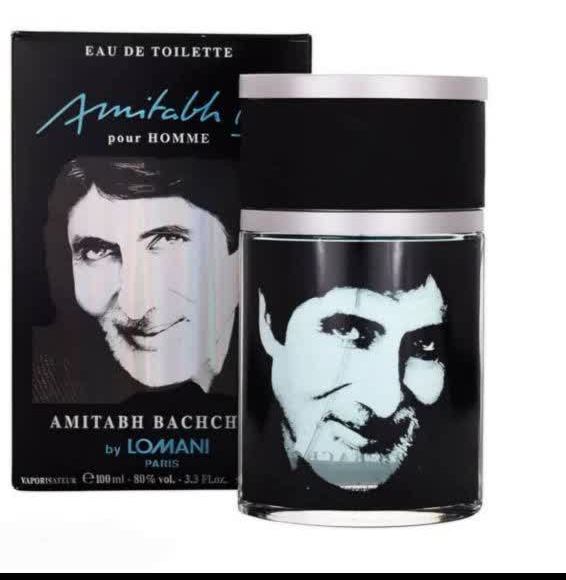 ادکلن مردانه آمیتاب باچان پور هوم لومانی Amitabh Bachchan Pour Homme Lomani حجم ۱۰۰ میلی‌لیتر